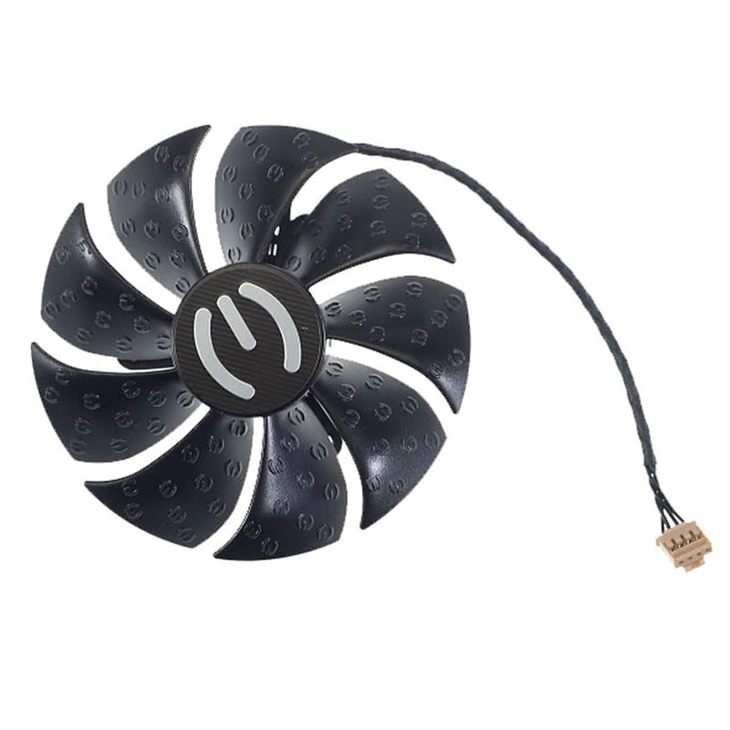 LTANDBR 87MM PLD09220S12H RTX3080 RTX3070 Graphics Card Fan Replacement for EVGA GeForce RTX 3070 3080 TI 3090 FTW3 Cooler Fan (Black B-Fan) - Image 3